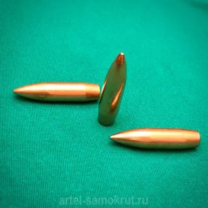 7,62х51 Томпак (12 гр.) 185gr FMJ BT Повышенной Кучности (Оболочка с конусом) 50шт. (НПЗ)  под заказ